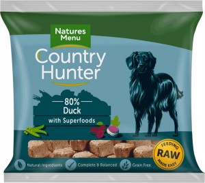 Natures Menu Country Hunter Frozen Nuggets Duck